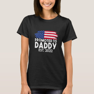 New First Pappa Police Tillsatta lagar pappa T Shirt