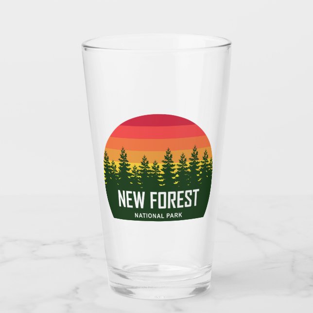 New Forest National Park Glaskopp (Framsida)