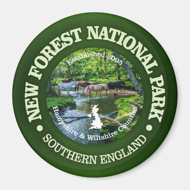 New Forest National Park Magnet (Framsidan)