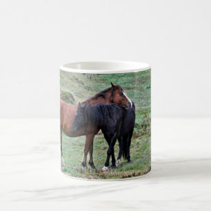 New Forest Ponies of Hampshire England Kaffemugg