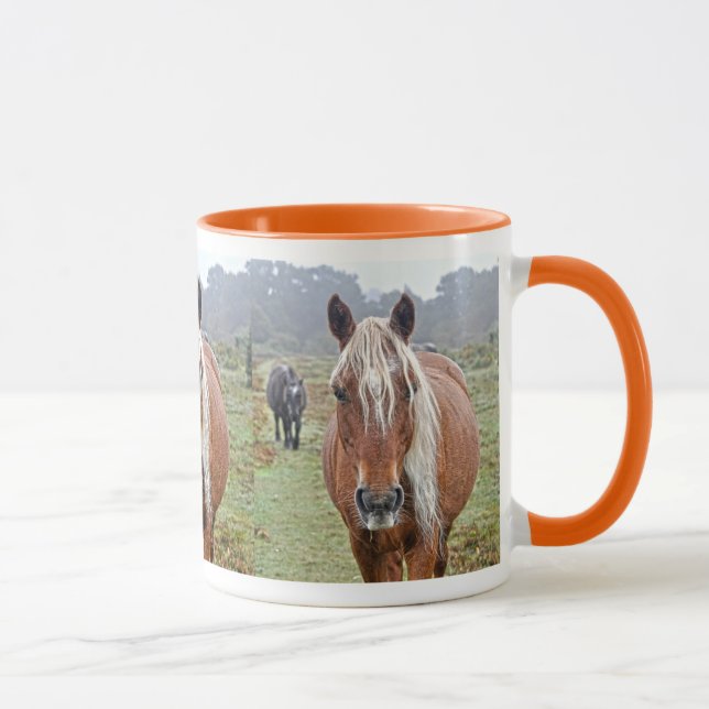 New Forest Ponies of Hampshire England Mugg (Höger)