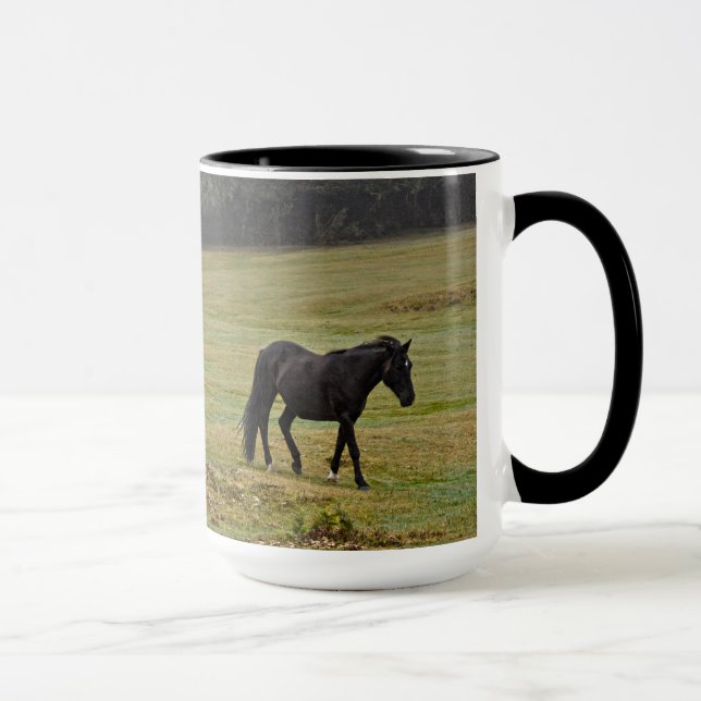 New Forest Ponies of Hampshire England Mugg (Höger)