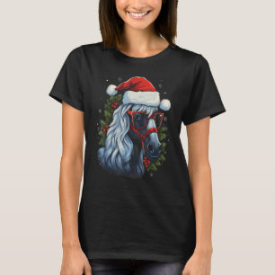 New Forest Pony jul Horse Gift Funny Julafton Ho T Shirt