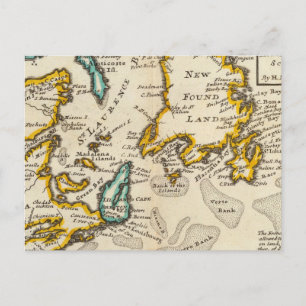 New Found Land, St Laurence Bay, Acadia Vykort