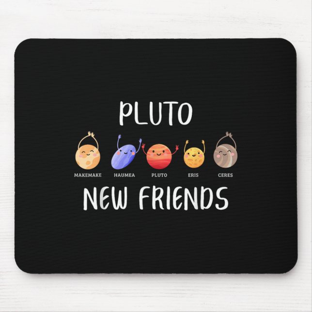New Friends Dwarf Planets Funny Astronomy Science  Musmatta (Framsidan)