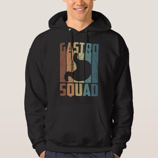 New Gastro Nurse Squad Gastroenterology Doctor Men Hoodie (Framsida)