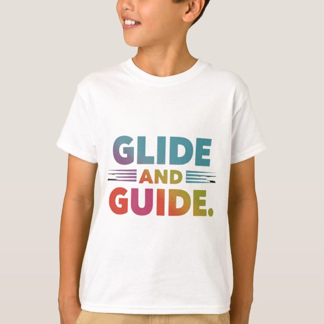 New Glide and Guide T-shirt (Framsida)