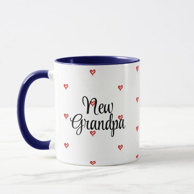 New Grandfather Gift, We Love You Grandad, Grandpa Mugg (Vänster)