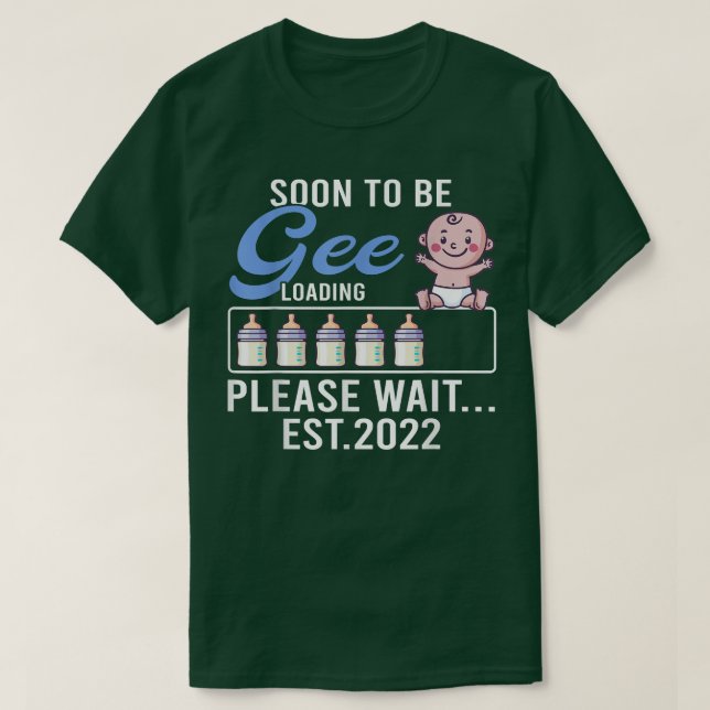 New Grandma Shirts, Pregnancy Announcement Soon To T Shirt (Design framsida)