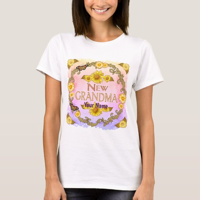 New Grandma T-Shirt (Framsida)