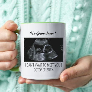 New Grandma Ultrasound Baby annonsreveal Reveal Mugg