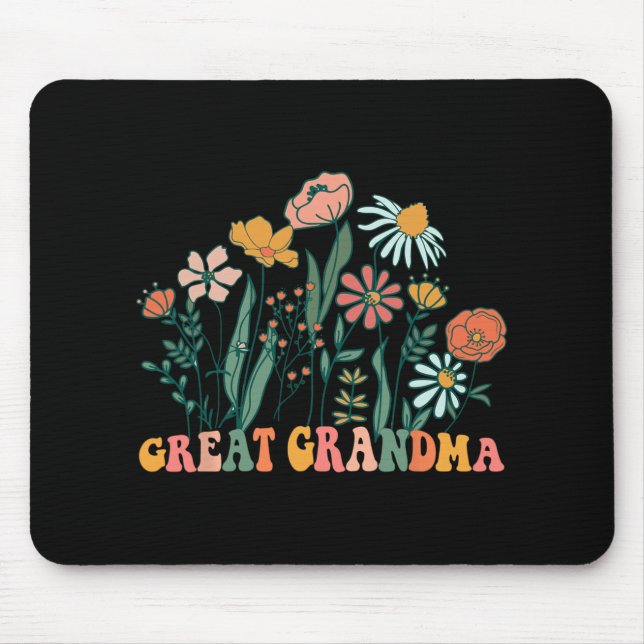 New Great Grandma Wildflower First Birthday &amp;  Musmatta (Framsidan)