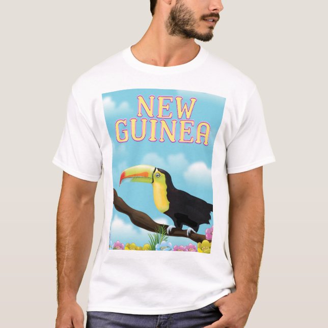 New Guinea Toucan-reseaffisch Tee (Framsida)