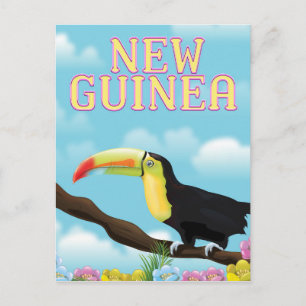 New Guinea Toucan-reseaffisch Vykort