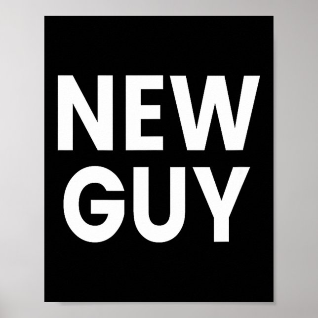 New Guy  Poster (Framsidan)