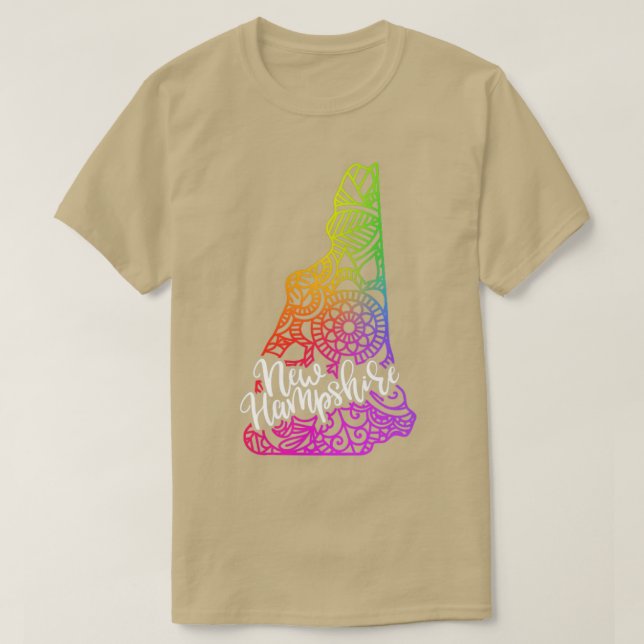 New Hampshire16 T Shirt (Design framsida)