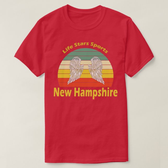 New Hampshire1 T Shirt (Design framsida)