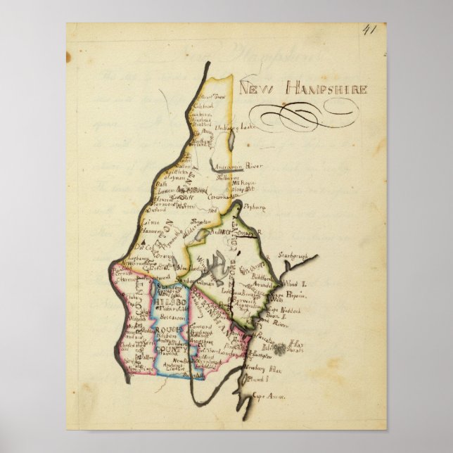 New Hampshire 3 Poster (Framsidan)
