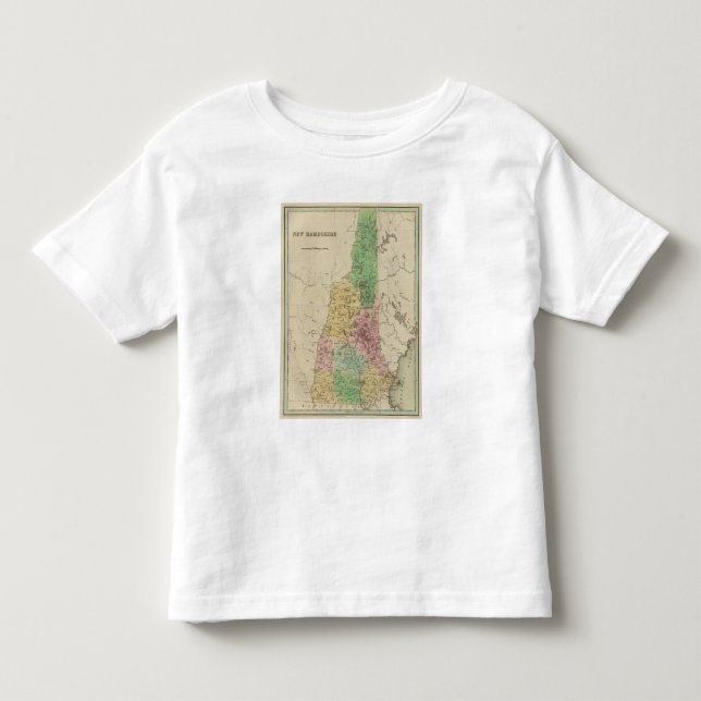 New Hampshire 3 T-shirt (Framsida)
