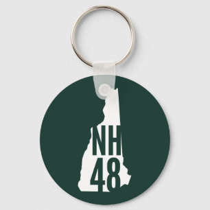 New Hampshire 4000 Footer Keychain Nyckelring