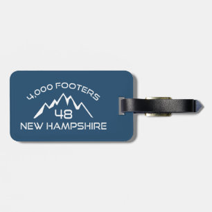 New Hampshire 4000 Footers Mountain Bagagebricka