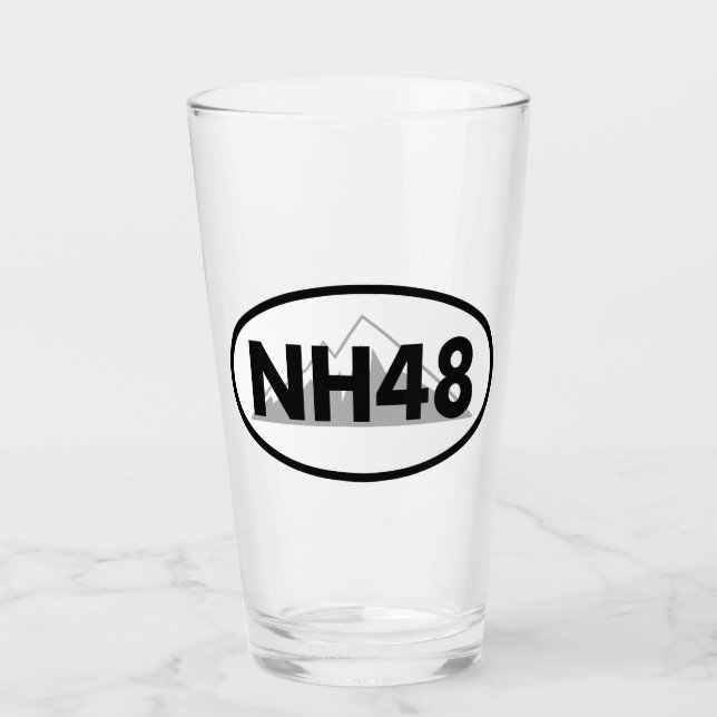 New Hampshire 48 Oval Glaskopp (Framsida)