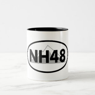 New Hampshire 48 Oval Två-Tonad Mugg