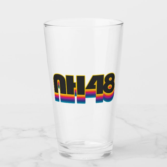 New Hampshire 48 Rainbow Glaskopp (Framsida)