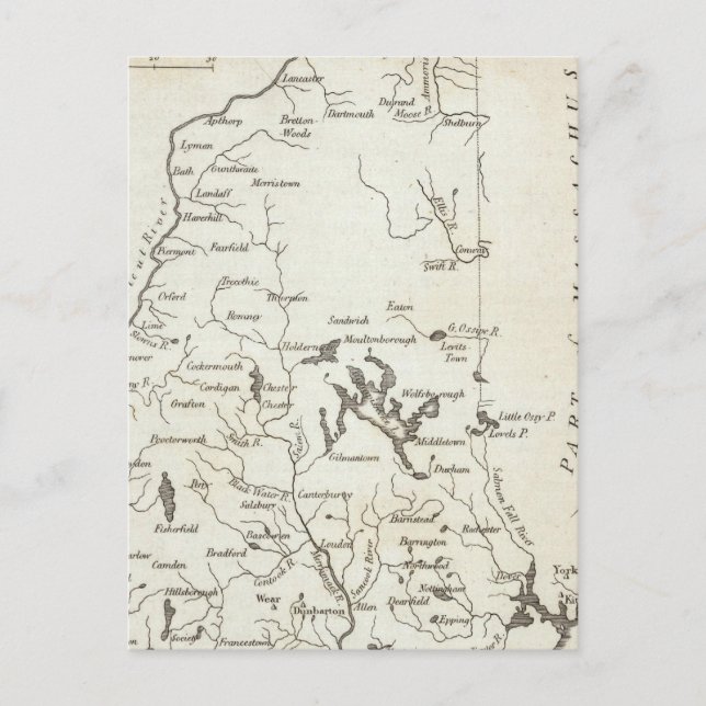 New Hampshire 7 Vykort (Framsida)