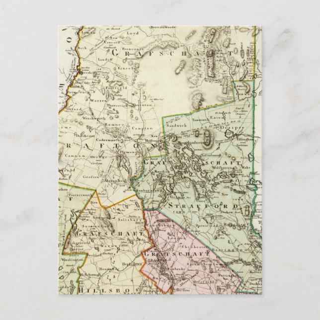 New Hampshire 7 Vykort (Framsida)