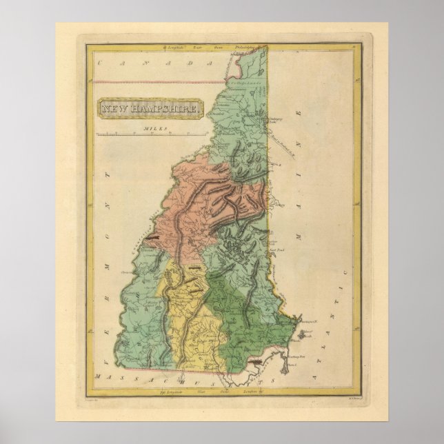 New Hampshire 8 Poster (Framsidan)