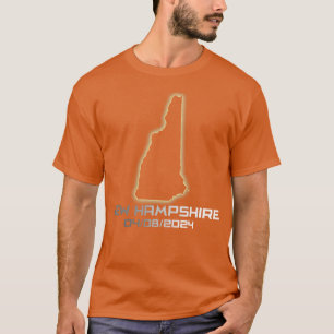 New Hampshire America Astronomy otal Solar Eclipse T Shirt