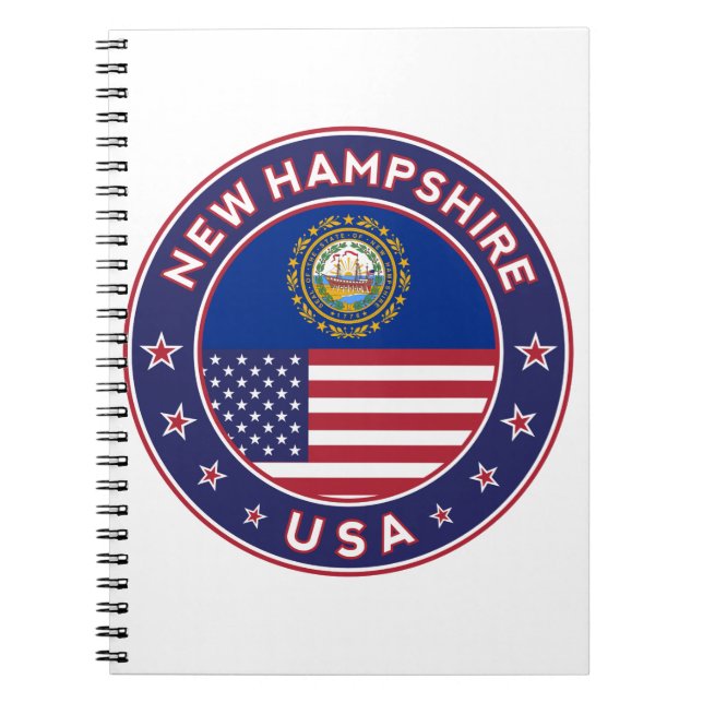 New Hampshire Anteckningsbok (Framsidan)