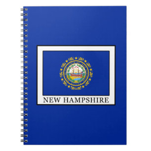 New Hampshire Anteckningsbok Med Spiral