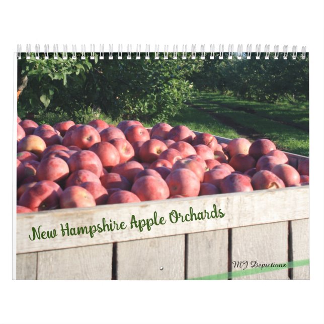 New Hampshire Apple Orchards Calendar Kalender (Omslag)