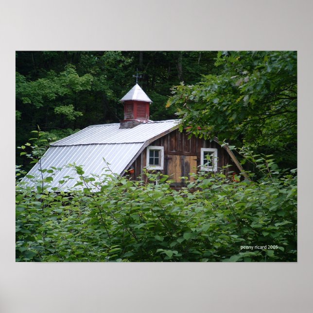 New Hampshire Barn Poster (Framsidan)