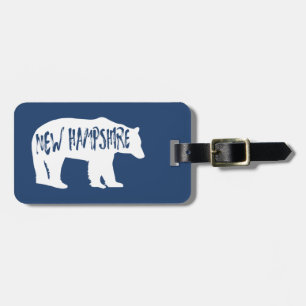 New Hampshire Bear Bagagebricka