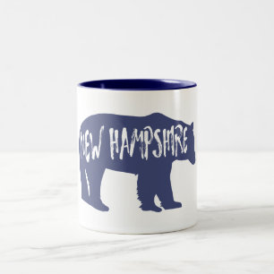 New Hampshire Bear Två-Tonad Mugg