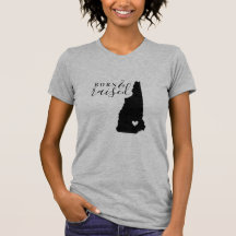 New Hampshire Born and Razed State Tee