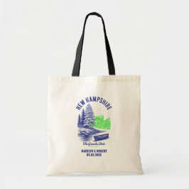 New Hampshire Bröllop Welcome Bag, Statens Kärlek Tygkasse