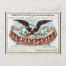 New Hampshire Clipper Sailing Vykort