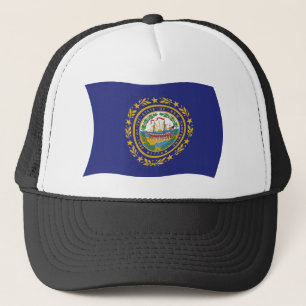 New Hampshire Flagg Hatt Truckerkeps