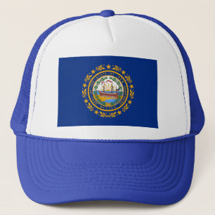 New Hampshire Flagga Keps