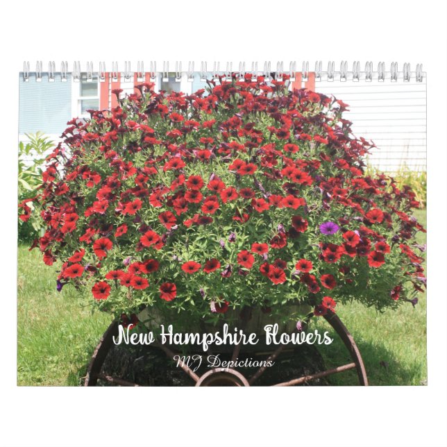 New Hampshire Flora Calendar 3 Kalender (Omslag)