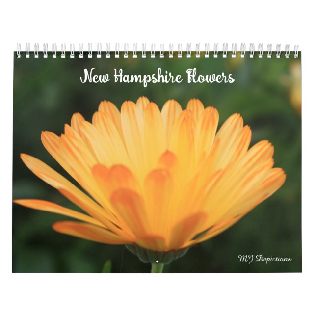 New Hampshire Flora Calendar 4 Kalender (Omslag)