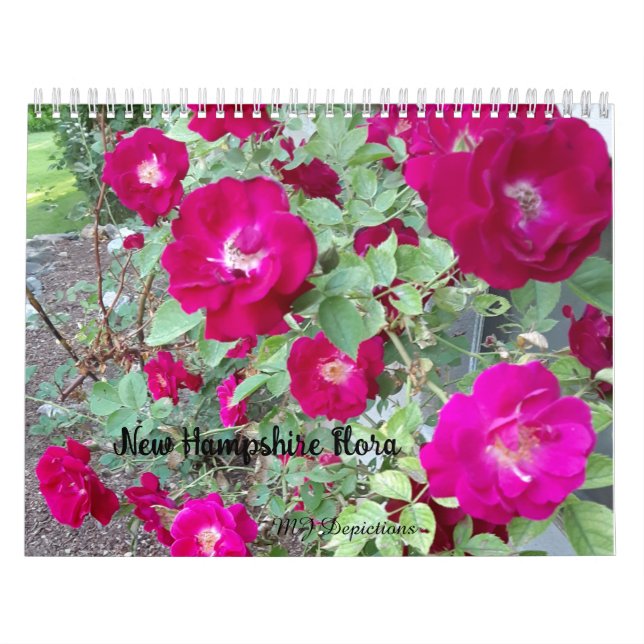 New Hampshire Flora Calendar Kalender (Omslag)