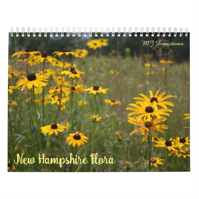 New Hampshire Flora Calendar Kalender (Omslag)