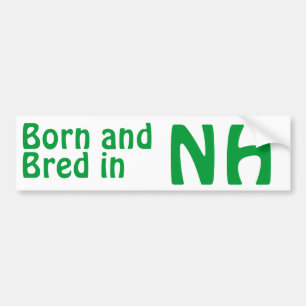 New Hampshire födde upp (den rikliga) Bildekal