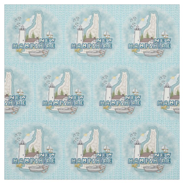 New Hampshire Fyrtorn Tyg (Prov)
