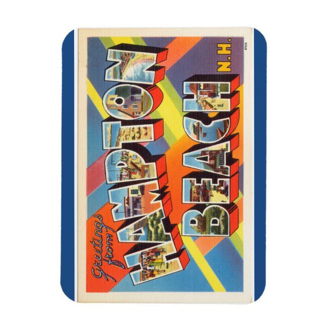 New Hampshire, Hampton Beach Magnet (Vertikal)